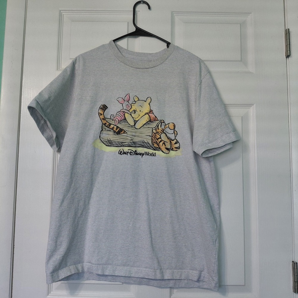 Disney Winnie The Pooh T Shirt Short Sleeve Mens Size Large Walt Disney World